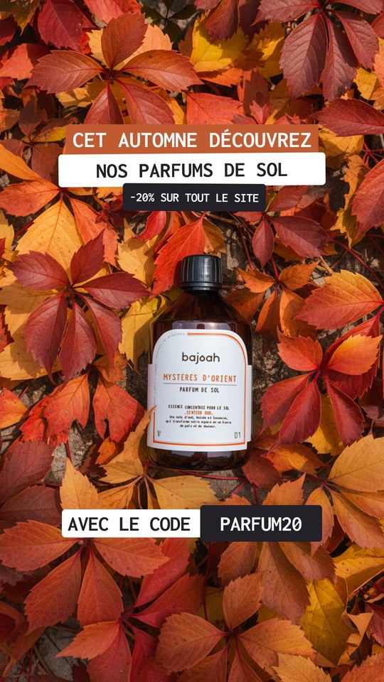 Story Instagram Bajoah, parfums de linge, visuel 1