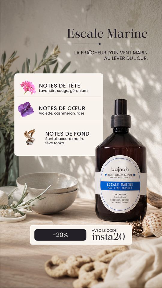 Story Instagram Bajoah, parfums de linge, visuel 4